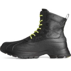 Sperry Top-Sider Men's Duck Float Lace Up Camo Boot Black Camo -Sperry Top-Sider Sales STS24592 180