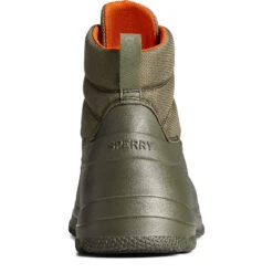 Sperry Top-Sider Men's SeaCycled™ Duck Float Zip Up Boot Olive -Sperry Top-Sider Sales STS24609 90