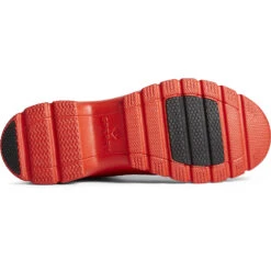 Sperry Top-Sider Men's SeaCycled™ Duck Float Zip Up Boot Red -Sperry Top-Sider Sales STS24610 OUT