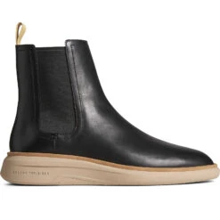 Sperry Top-Sider Men's Gold Cup™ Commodore PLUSHWAVE™ Chelsea Boot Black
