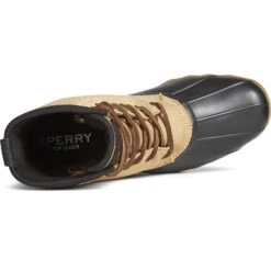 Sperry Top-Sider Men's SeaCycled™ Saltwater Duck Boot Black -Sperry Top-Sider Sales STS24642 TOP