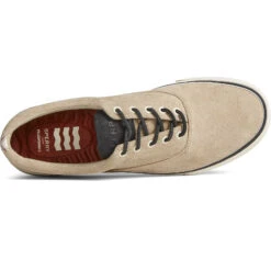 Sperry Top-Sider Men's Striper PLUSHWAVE™ CVO Sneaker Khaki 12 Sperry Top-Sider Men's Striper PLUSHWAVE™ CVO Sneaker Khaki -Sperry Top-Sider Sales STS24727 TOP