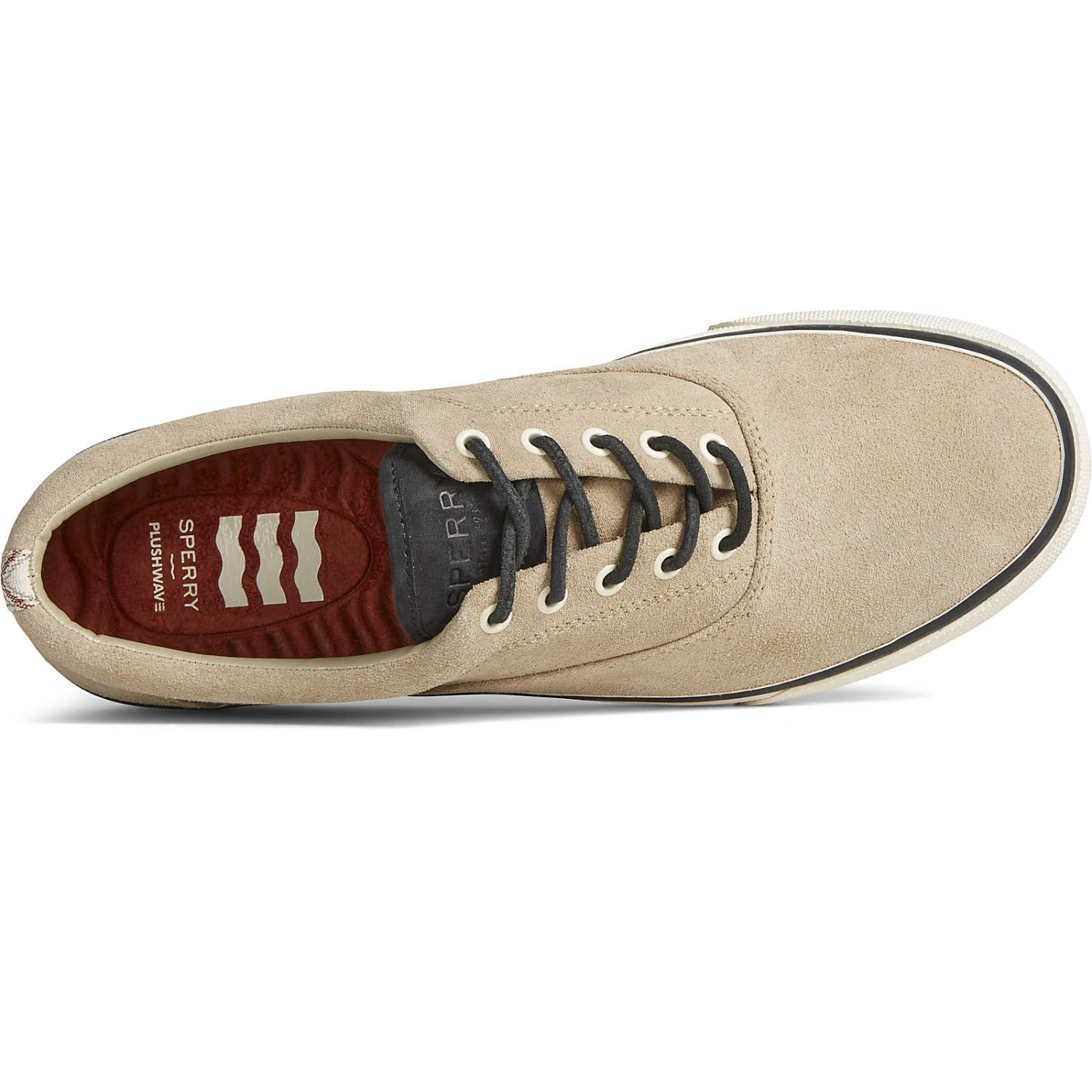 Sperry Top-Sider Men's Striper PLUSHWAVE™ CVO Sneaker Khaki 7 Sperry Top-Sider Men's Striper PLUSHWAVE™ CVO Sneaker Khaki - Image 5