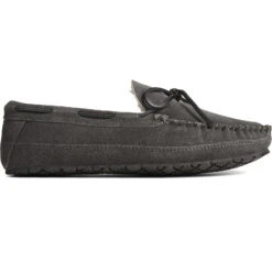 Sperry Top-Sider Men's Brandon 1-Eye Moccasin Slipper Charcoal