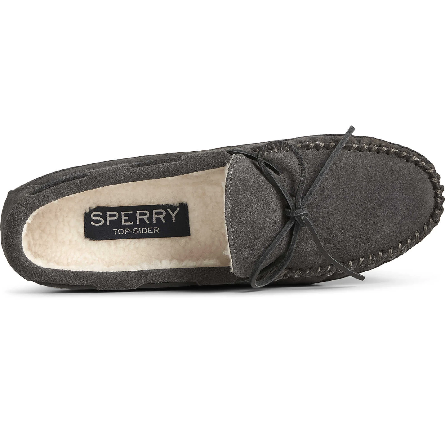 Sperry Top-Sider Men's Brandon 1-Eye Moccasin Slipper Charcoal 7 Sperry Top-Sider Men's Brandon 1-Eye Moccasin Slipper Charcoal - Image 5