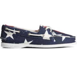 Sperry Top-Sider Men's Authentic Original™ Americana Boat Shoe Red/White/Blue