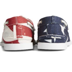 Sperry Top-Sider Men's Authentic Original™ Americana Boat Shoe Red/White/Blue -Sperry Top-Sider Sales STS24776 90