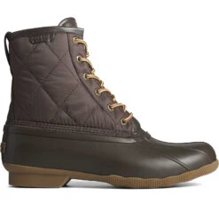 Sperry Top-Sider Men's Saltwater Nylon Duck Boot Brown