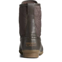Sperry Top-Sider Men's Saltwater Nylon Duck Boot Brown -Sperry Top-Sider Sales STS24866 90 21323