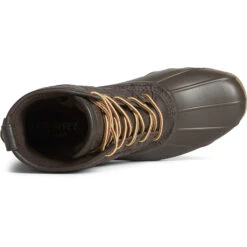 Sperry Top-Sider Men's Saltwater Nylon Duck Boot Brown -Sperry Top-Sider Sales STS24866 TOP 21323