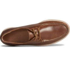 Sperry Top-Sider Men's Captain's Leather Oxford Tan -Sperry Top-Sider Sales STS24886 TOP