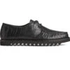 Sperry Top-Sider Men's Captain's Leather Oxford Black Croc -Sperry Top-Sider Sales STS24887 000