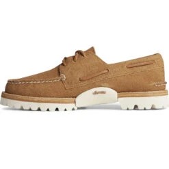Sperry Top-Sider Unisex Cloud Authentic Original™ 3-Eye Vibram Boat Shoe Tan -Sperry Top-Sider Sales STS24890 180