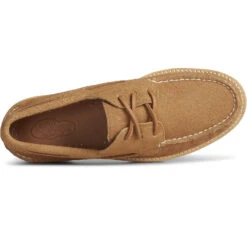 Sperry Top-Sider Unisex Cloud Authentic Original™ 3-Eye Vibram Boat Shoe Tan -Sperry Top-Sider Sales STS24890 TOP