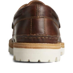 Sperry Top-Sider Unisex Cloud Authentic Original™ 3-Eye Vibram Boat Shoe Brown -Sperry Top-Sider Sales STS24892 90