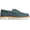 Sperry Top-Sider Men's SeaCycled™ Cloud Authentic Original™ 3-Eye Wool Boat Shoe Blue -Sperry Top-Sider Sales STS24894 000