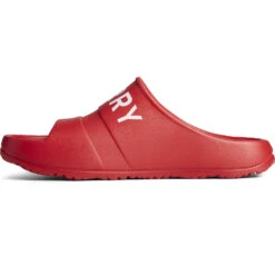 Sperry Top-Sider Men's Float Slide Logo Sandal Red -Sperry Top-Sider Sales STS24901 180