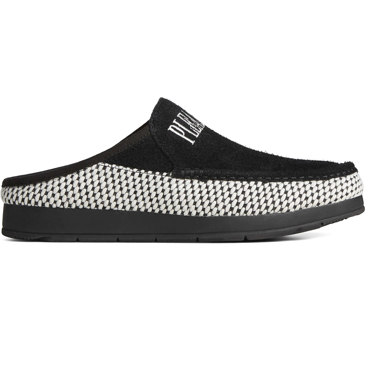 Sperry Top-Sider Unisex Sperry X Pleasures Moc-Sider Knit Mule Black 3 Sperry Top-Sider Unisex Sperry X Pleasures Moc-Sider Knit Mule Black