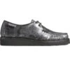Sperry Top-Sider Unisex Sperry X Pleasures Captain's Oxford Silver -Sperry Top-Sider Sales STS24910 000