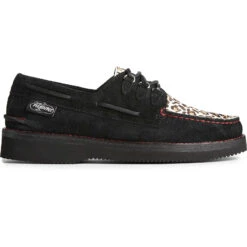 Sperry Top-Sider Unisex Sperry X Pleasures Authentic Original™ 3-Eye Vibram Boat Shoe Black