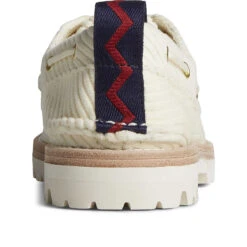 Sperry Top-Sider Unisex Sperry X Rowing Blazers Cloud Authentic Original™ 3-Eye Vibram Boat Shoe Ivory -Sperry Top-Sider Sales STS24925 90