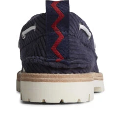 Sperry Top-Sider Unisex Sperry X Rowing Blazers Cloud Authentic Original™ 3-Eye Vibram Boat Shoe Navy -Sperry Top-Sider Sales STS24927 90