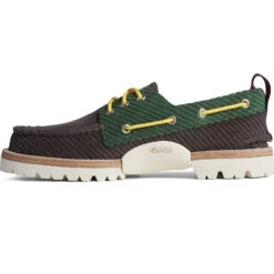 Sperry Top-Sider Unisex Sperry X Rowing Blazers Cloud Authentic Original™ 3-Eye Vibram Boat Shoe Brown -Sperry Top-Sider Sales STS24929 180