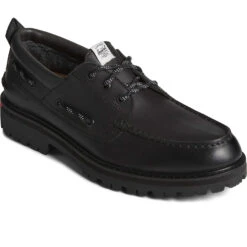 Sperry Top-Sider Men's Sperry X Herschel Authentic Original™ Lug 3-Eye Black -Sperry Top-Sider Sales STS24933