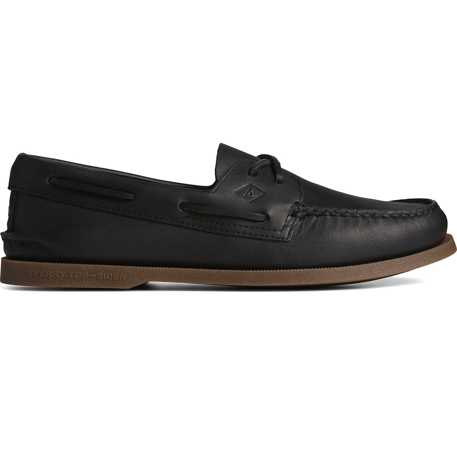 Sperry Top-Sider Men's Authentic Original™ Cross Lace Boat Shoe Black 3 Sperry Top-Sider Men's Authentic Original™ Cross Lace Boat Shoe Black