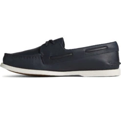 Sperry Top-Sider Men's Authentic Original™ Cross Lace Boat Shoe Navy -Sperry Top-Sider Sales STS24958 180