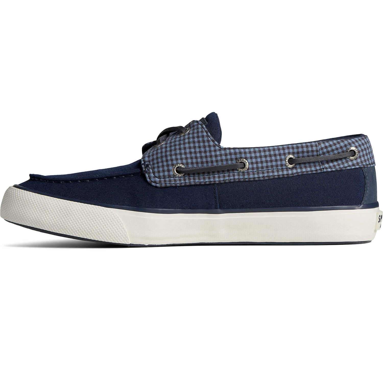 Sperry Top-Sider Men's SeaCycled™ Bahama II Gingham Sneaker Blue Multi 6 Sperry Top-Sider Men's SeaCycled™ Bahama II Gingham Sneaker Blue Multi - Image 4