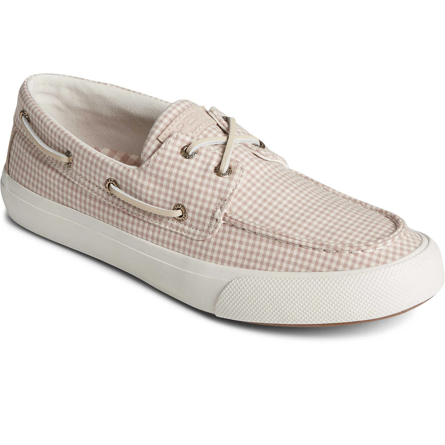 Sperry Top-Sider Men's SeaCycled™ Bahama II Gingham Sneaker White 4 Sperry Top-Sider Men's SeaCycled™ Bahama II Gingham Sneaker White - Image 2