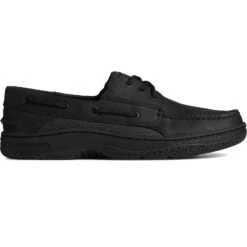 Sperry Top-Sider Men's Billfish™ 3-Eye Leather Boat Shoe Black