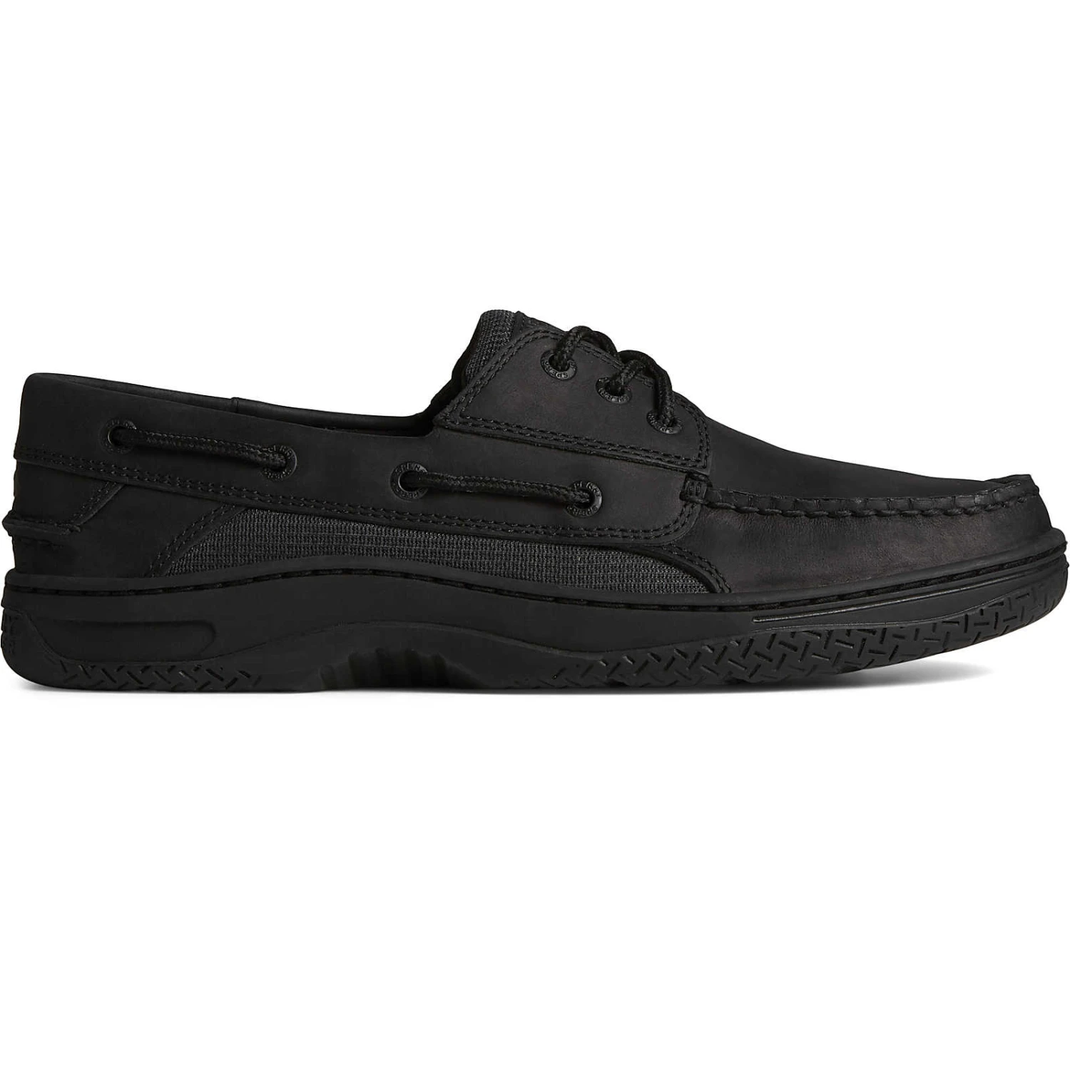 Sperry Top-Sider Men's Billfish™ 3-Eye Leather Boat Shoe Black 3 Sperry Top-Sider Men's Billfish™ 3-Eye Leather Boat Shoe Black