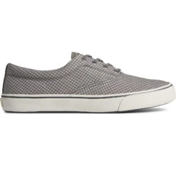 Sperry Top-Sider Men's SeaCycled™ Striper II CVO Gingham Sneaker Grey