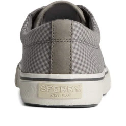 Sperry Top-Sider Men's SeaCycled™ Striper II CVO Gingham Sneaker Grey -Sperry Top-Sider Sales STS25125 90