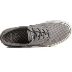 Sperry Top-Sider Men's SeaCycled™ Striper II CVO Gingham Sneaker Grey -Sperry Top-Sider Sales STS25125 TOP