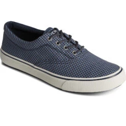Sperry Top-Sider Men's SeaCycled™ Striper II CVO Gingham Sneaker Blue 9 Sperry Top-Sider Men's SeaCycled™ Striper II CVO Gingham Sneaker Blue -Sperry Top-Sider Sales STS25126