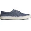Sperry Top-Sider Men's SeaCycled™ Striper II CVO Gingham Sneaker Blue -Sperry Top-Sider Sales STS25126 000