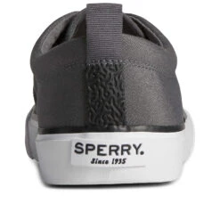 Sperry Top-Sider Men's SeaCycled™ Striper II CVO Canvas Sneaker Grey -Sperry Top-Sider Sales STS25129 90