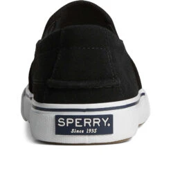 Sperry Top-Sider Men's Striper II Twin Gore Suede Slip On Sneaker Black -Sperry Top-Sider Sales STS25149 90