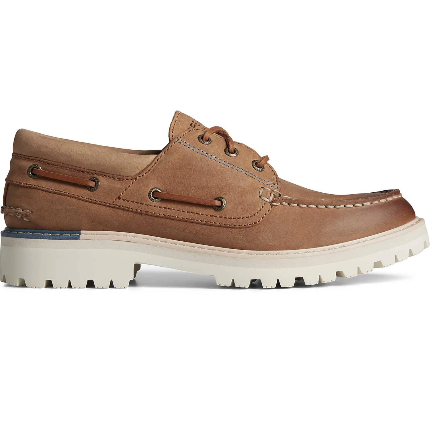 Sperry Top-Sider Men's Authentic Original™ Lug 3-Eye Boat Shoe Tan 3 Sperry Top-Sider Men's Authentic Original™ Lug 3-Eye Boat Shoe Tan