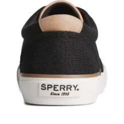 Sperry Top-Sider Men's SeaCycled™ Striper II CVO Baja Sneaker Black -Sperry Top-Sider Sales STS25165 90