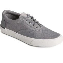 Sperry Top-Sider Men's SeaCycled™ Striper II CVO Baja Sneaker Grey -Sperry Top-Sider Sales STS25168