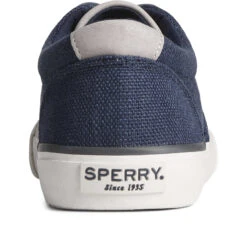 Sperry Top-Sider Men's SeaCycled™ Striper II CVO Baja Sneaker Navy -Sperry Top-Sider Sales STS25169 90