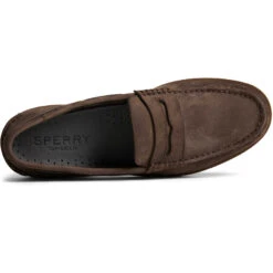 Sperry Top-Sider Men's Authentic Original™ Double Sole Penny Loafer Brown -Sperry Top-Sider Sales STS25174 TOP