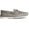 Sperry Top-Sider Men's Authentic Original™ Cross Lace Leather Boat Shoe Grey 2 Sperry Top-Sider Men's Authentic Original™ Cross Lace Leather Boat Shoe Grey -Sperry Top-Sider Sales STS25210 000