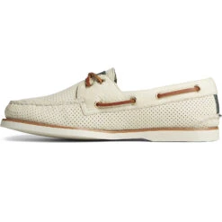 Sperry Top-Sider Men's Sperry X Malbon Authentic Original™ Boat Shoe Ivory 17 Sperry Top-Sider Men's Sperry X Malbon Authentic Original™ Boat Shoe Ivory -Sperry Top-Sider Sales STS25222 180