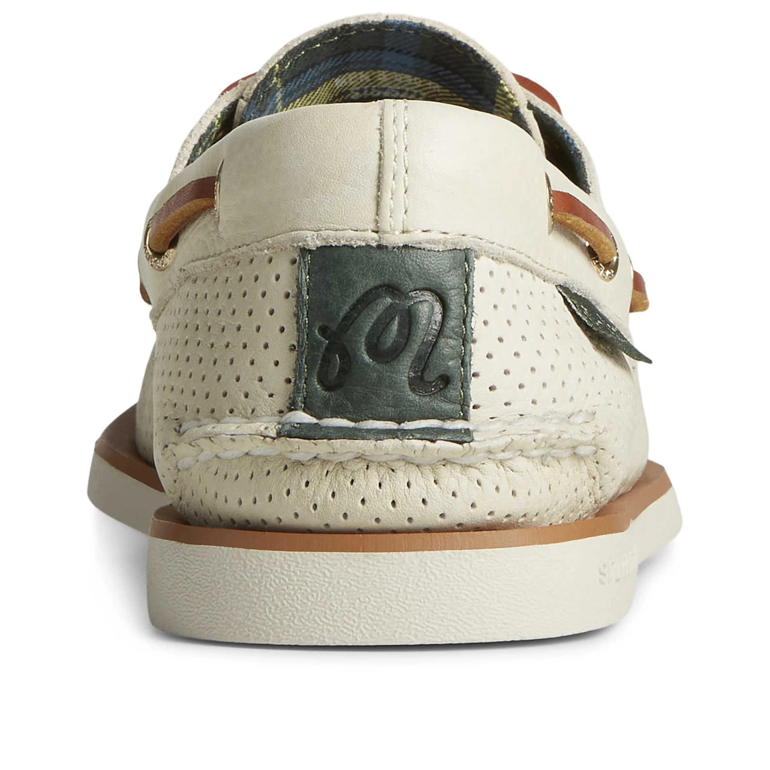 Sperry Top-Sider Men's Sperry X Malbon Authentic Original™ Boat Shoe Ivory 7 Sperry Top-Sider Men's Sperry X Malbon Authentic Original™ Boat Shoe Ivory - Image 5