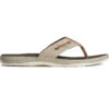 Sperry Top-Sider Men's SeaCycled™ Baitfish Baja Flip Flop Taupe -Sperry Top-Sider Sales STS25229 000